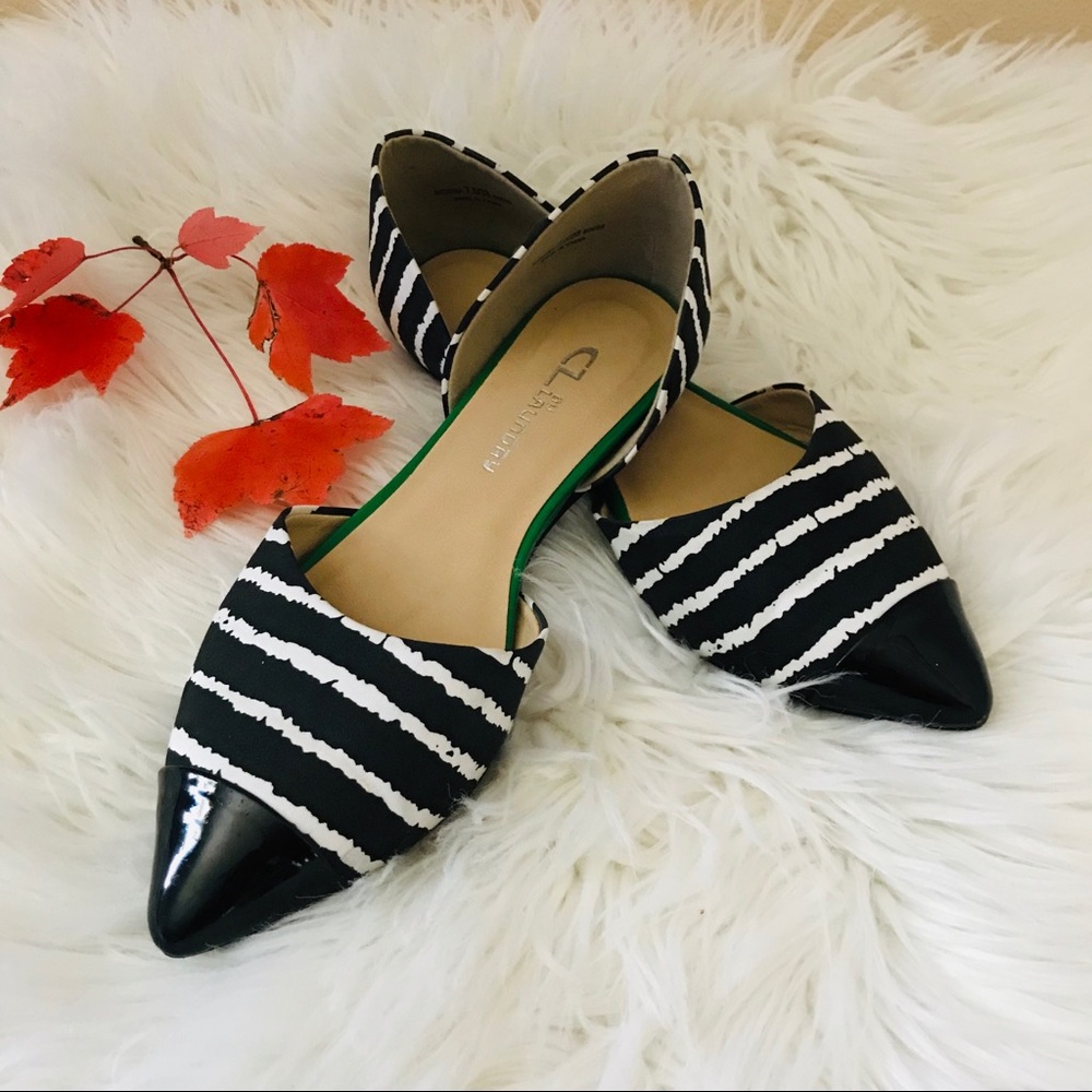 Chinese Laundry Hearty Zebra Cap toe Flats
